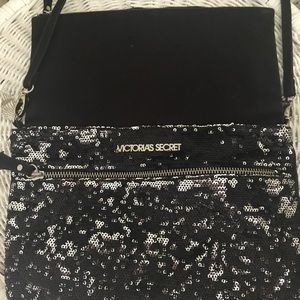 Victoria’s Secret sequined cosmetic/travel bag